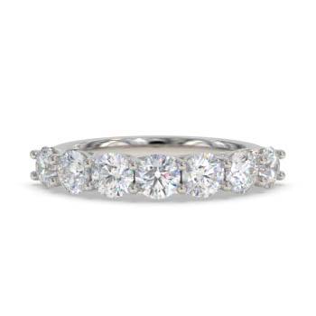 1.00ct Round 7 Stone Diamond Ring