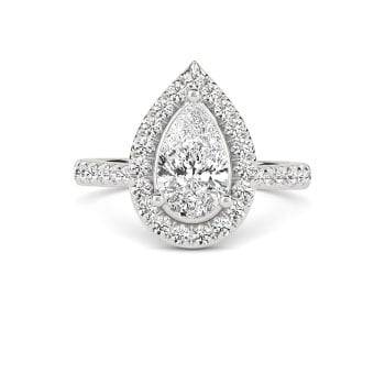 0.75ct VS/E-F Elegant Round Natural Diamond Full Eternity Ring