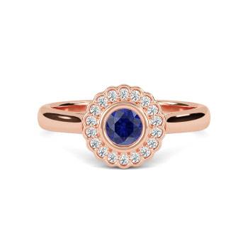 2.01ct I1/F Round Natural Diamond Solitaire Ring