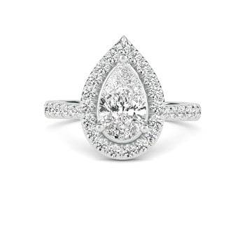 0.75ct VS/E-F Elegant Round Natural Diamond Full Eternity Ring