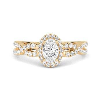 0.30ct VS/E-F 2mm Round Natural Diamond Eternity Ring