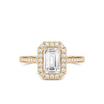 0.50ct VS/E-F Round Natural Diamond Full Eternity Ring